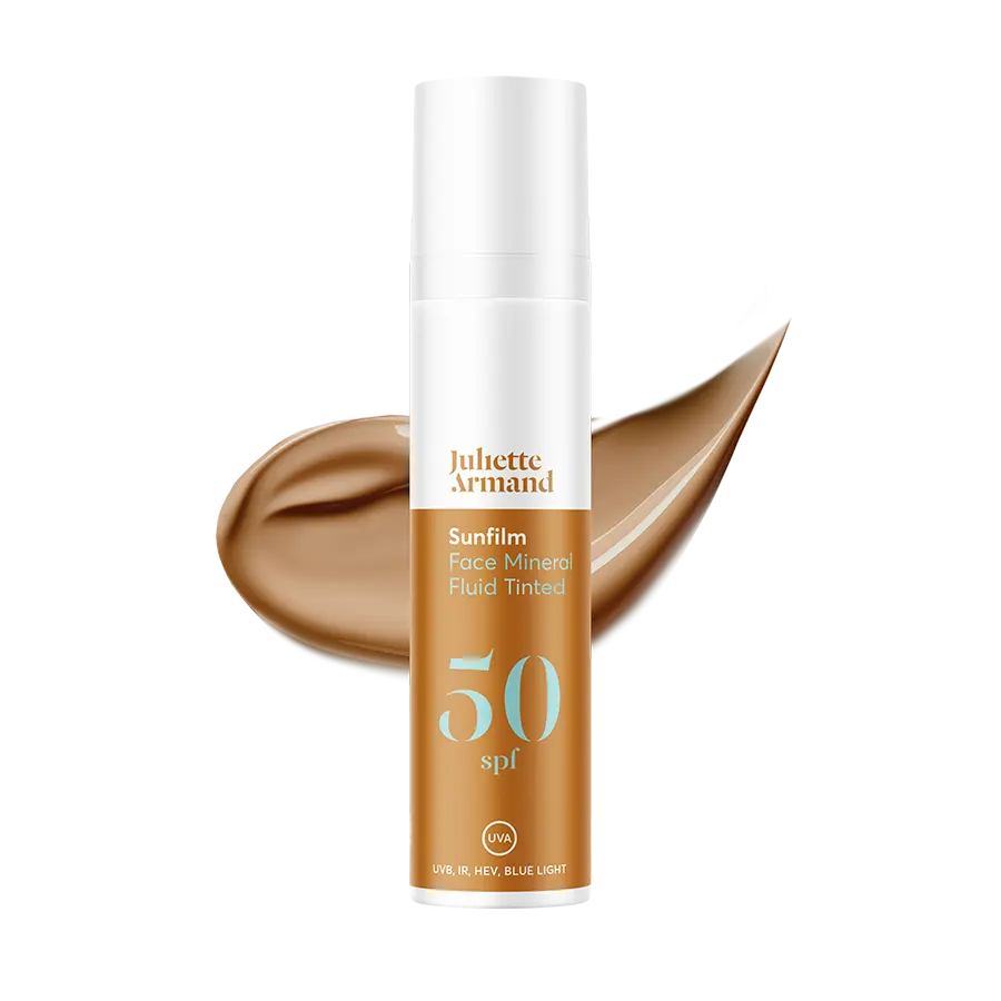 Mineralni Fluid za lice SPF 50 Toniran